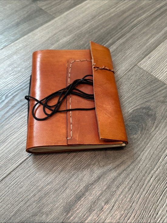Other - Leather Journal Wrap - Brown Men’s Travel Notebook